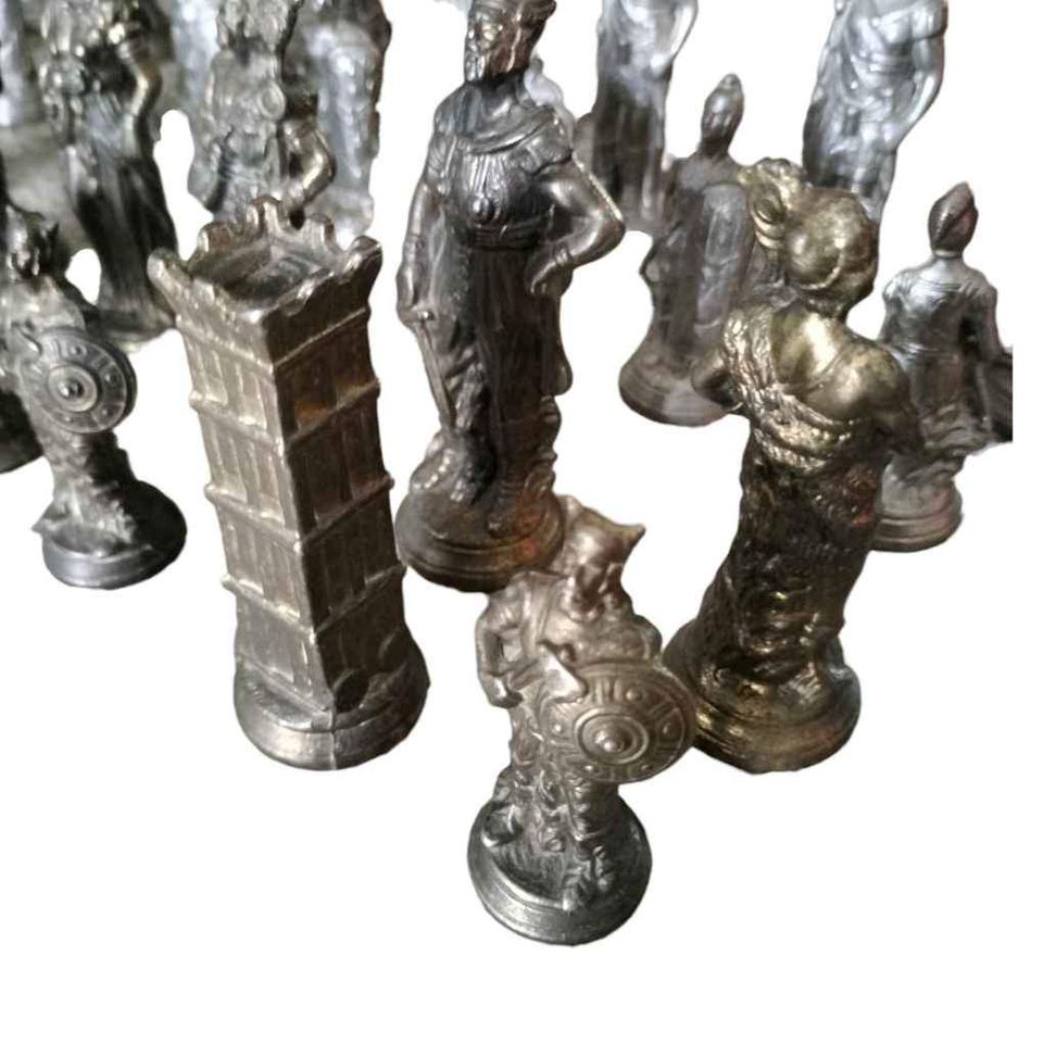 Vintage 1970s chess pieces