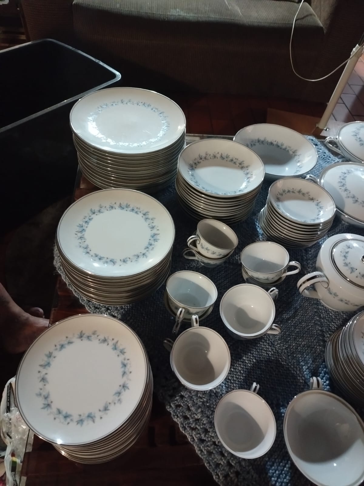 1960's Mid Century Noritake Japan 6207 Concord Dinner Set