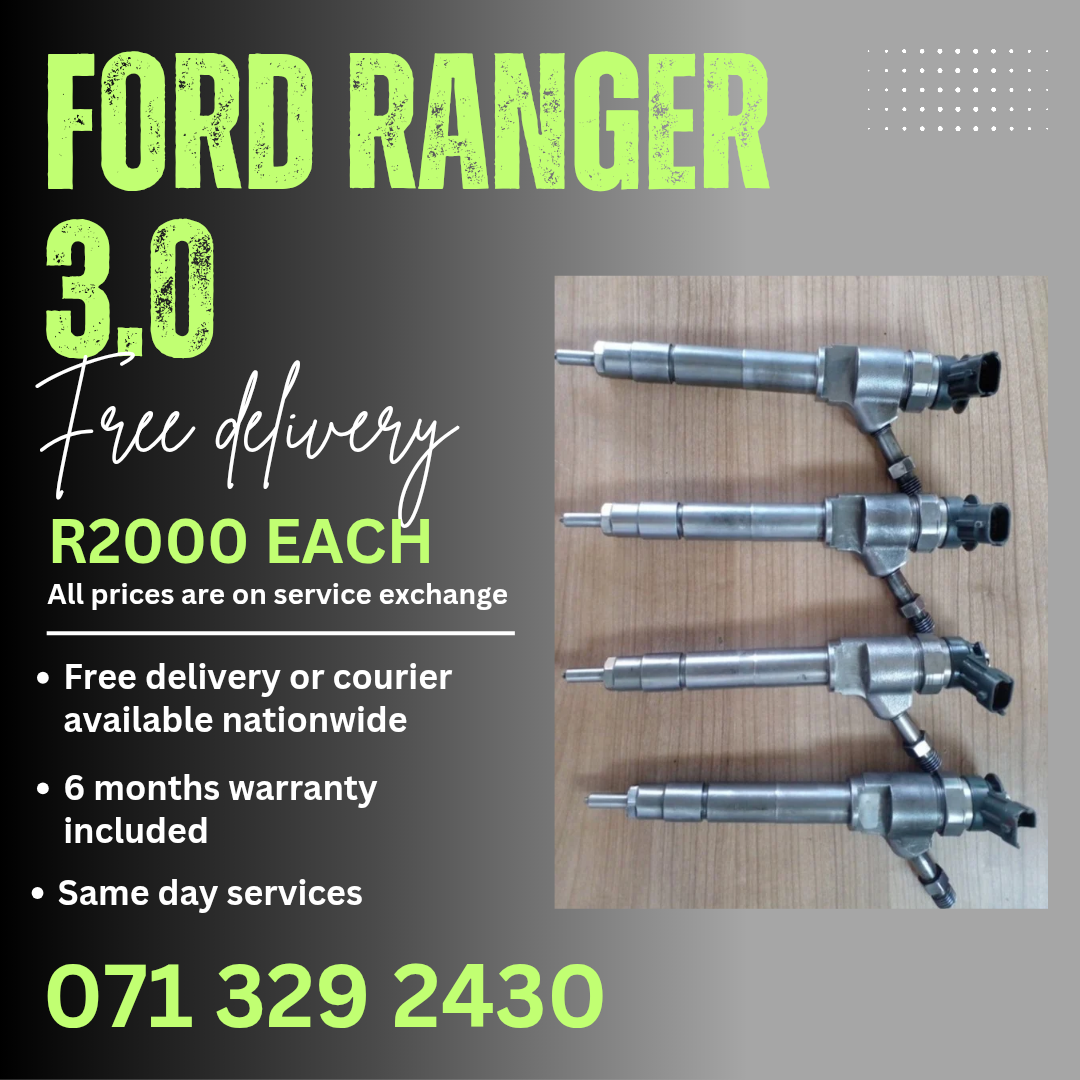 FORD RANGER 3.0 DIESEL INJECTORS FOR SALE WITH WARRANTY - Private Seller FORD RANGER 3.0 DIESEL INJECTORS FOR SALE WITH WARRANTY - Private Seller
