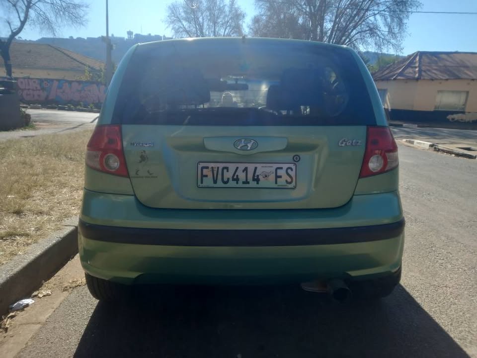 2004 Hyundai Getz 1.4 Petrol, Manual, Green, 94000kms, Spare key