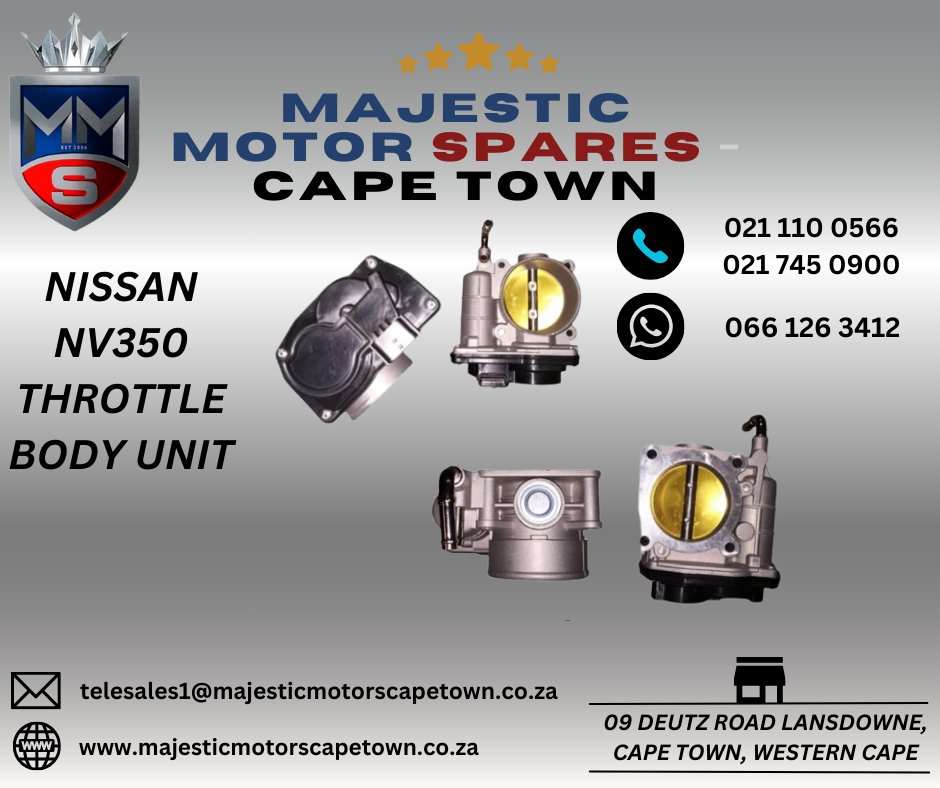 Nissan NV350 Throttle Body Unit - Private Seller Nissan NV350 Throttle Body Unit - Private Seller