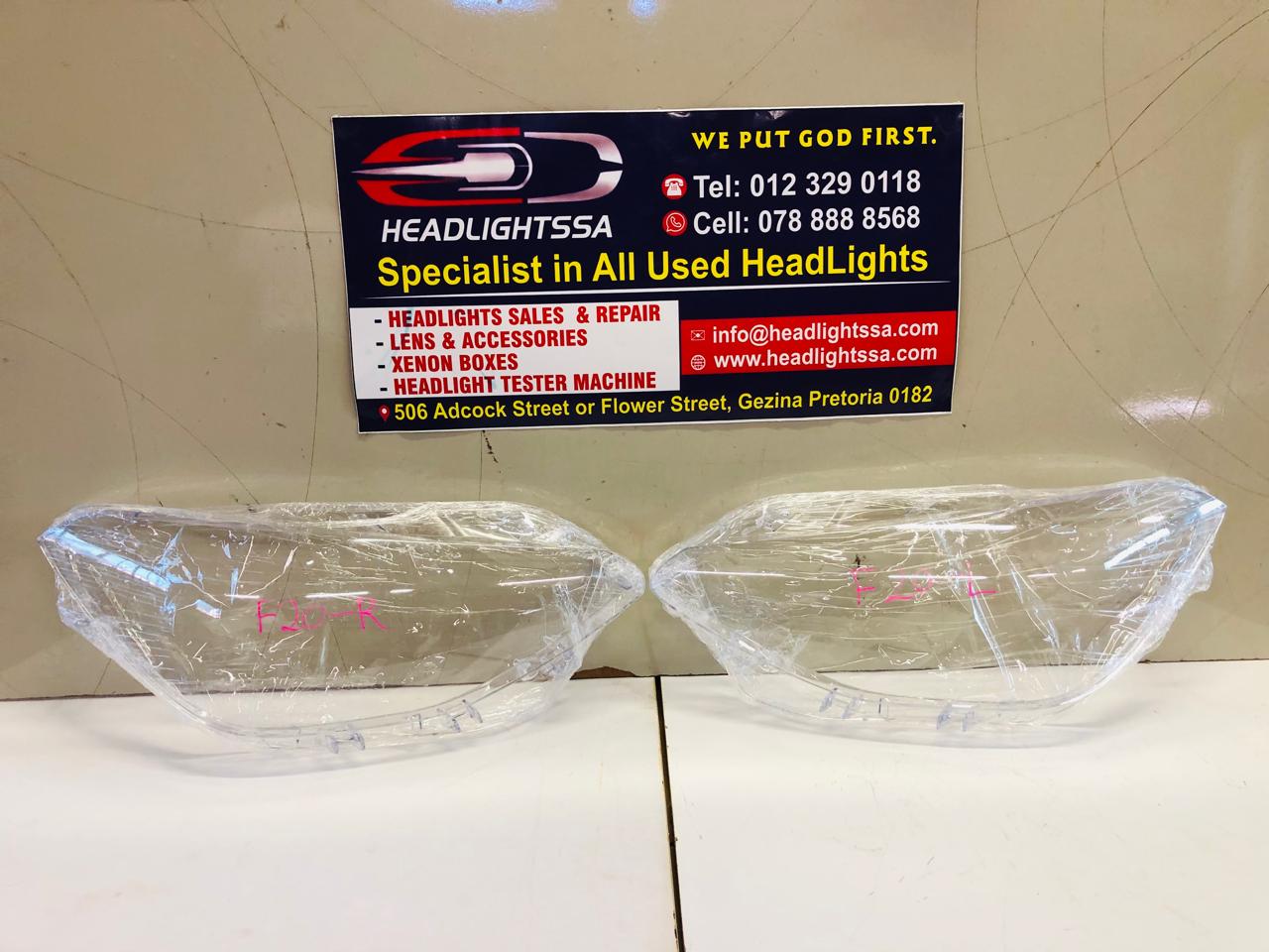 BMW F20 left and right side headlight replacement lens (2015) - Private Seller BMW F20 left and right side headlight replacement lens (2015) - Private Seller