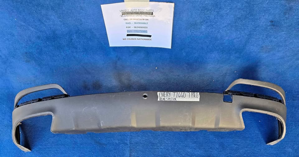 Chery Tiggo 7 Pro Rear Spoiler Chery Tiggo 7 Pro Rear Spoiler