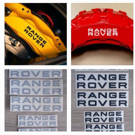 Range Rover brake caliper stickers decals - Private Seller Range Rover brake caliper stickers decals - Private Seller