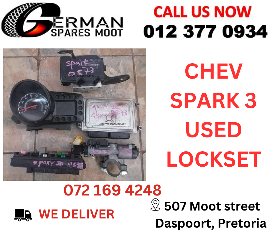 Chevrolet Spark 3 Used Lockset Chevrolet Spark 3 Used Lockset
