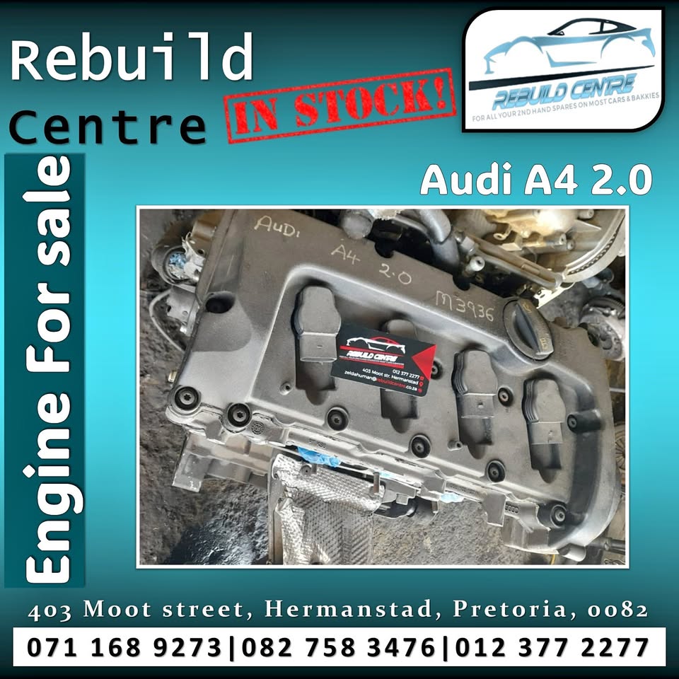 Audi A4 2.0 Engine for sale - Private Seller Audi A4 2.0 Engine for sale - Private Seller