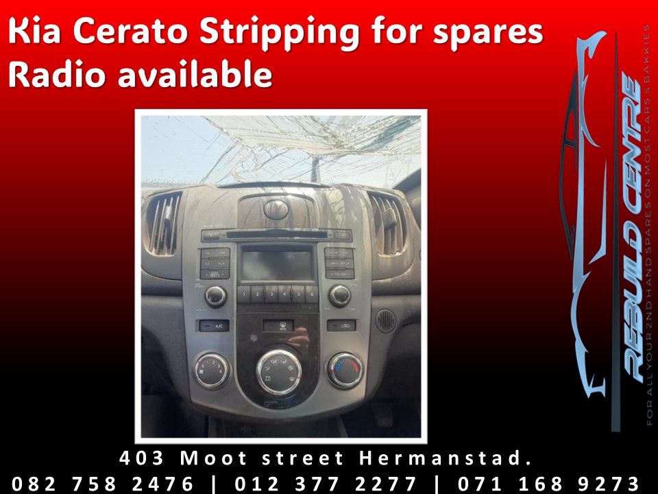 Kia Cerato Radio available for sale. - Private Seller Kia Cerato Radio available for sale. - Private Seller