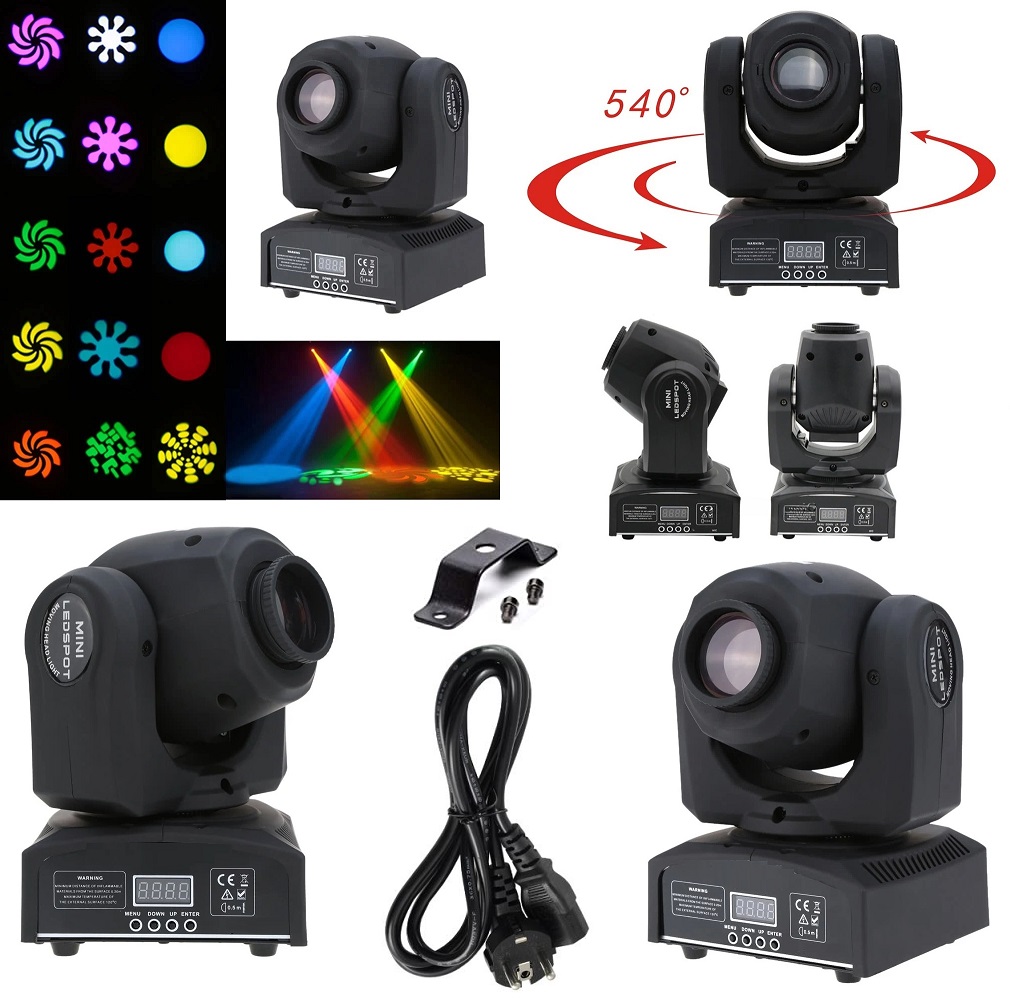 Professional Disco Moving Head GOBO Light DMX512 Stage DJ Party Light. Brand NEW