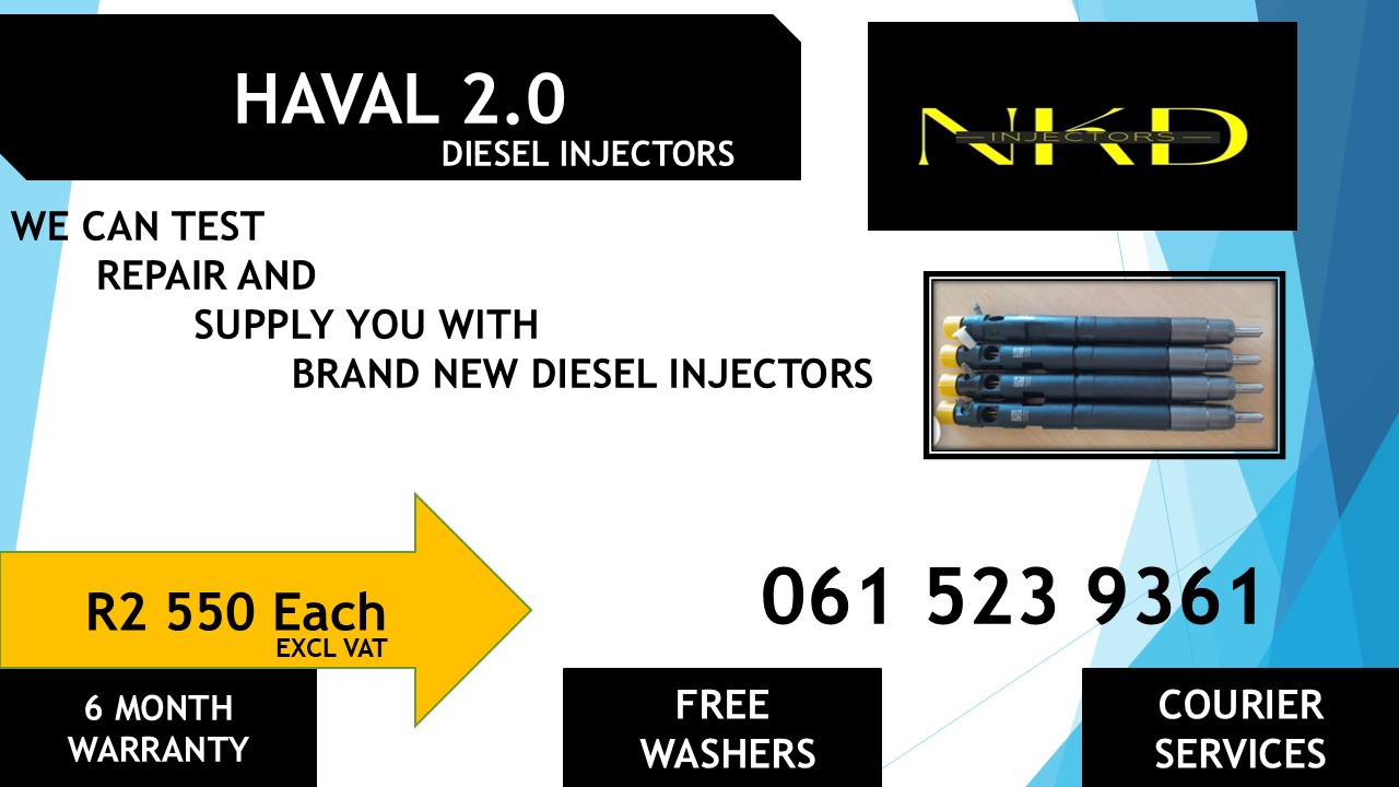 Diesel injectors for HAVAL 2.0 for sale - with test reports - Private Seller Diesel injectors for HAVAL 2.0 for sale - with test reports - Private Seller