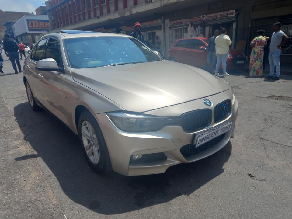 2012 BMW 3 SERIES 320d DIESEL, AUTOMATIC TRANSMISSION, GOLD COLOUR, MILEAGE 106000KM
