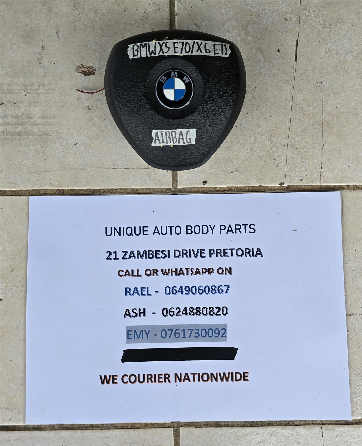 Genuine BMW X6 E71 / X5 E70 Airbag Genuine BMW X6 E71 / X5 E70 Airbag