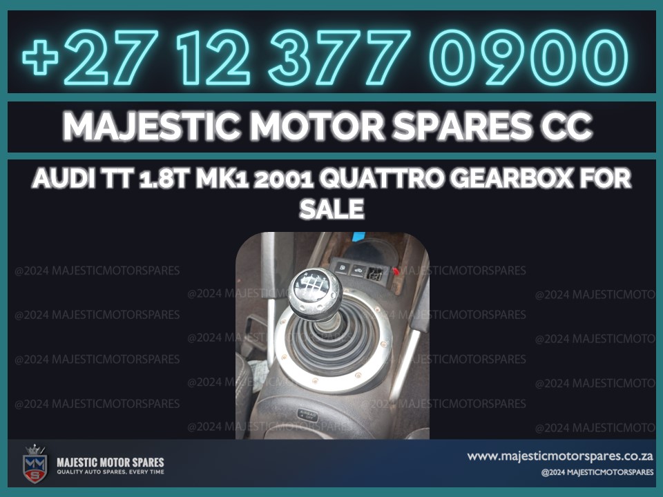 AUDI TT 1.8t mk1 2001 manual gearbox for sale – affordable & in good condition - Private Seller AUDI TT 1.8t mk1 2001 manual gearbox for sale – affordable & in good condition - Private Seller
