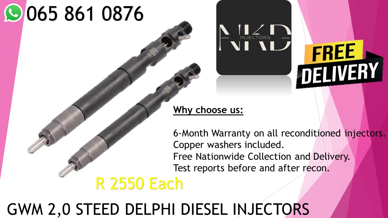 GWM STEED 5 DIESEL INJECTORS FOR SALE - Private Seller GWM STEED 5 DIESEL INJECTORS FOR SALE - Private Seller