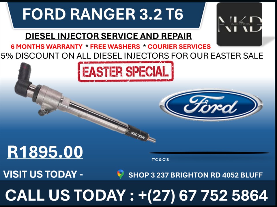 Ford Ranger 3.2L T6 Diesel Injectors on recondition - Private Seller Ford Ranger 3.2L T6 Diesel Injectors on recondition - Private Seller