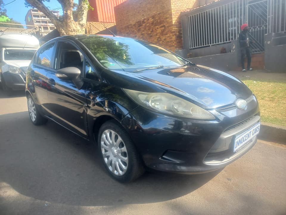 2011 FORD FIESTA 1.4 PETROL, MANUAL, BLACK COLOR, MILEAGE 89000KMS