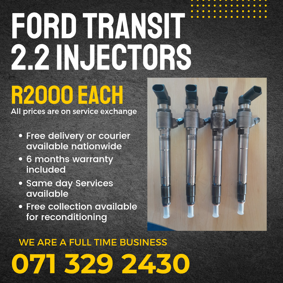 FORD TRANSIT 2.2 DIESEL INJECTORS FOR SALE WITH WARRANTY - Private Seller FORD TRANSIT 2.2 DIESEL INJECTORS FOR SALE WITH WARRANTY - Private Seller