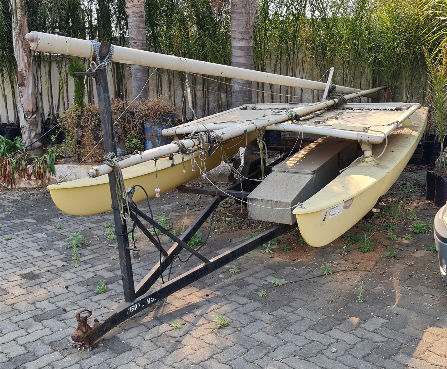 Hobie 14 Catamaran on Road Trailer 2nd