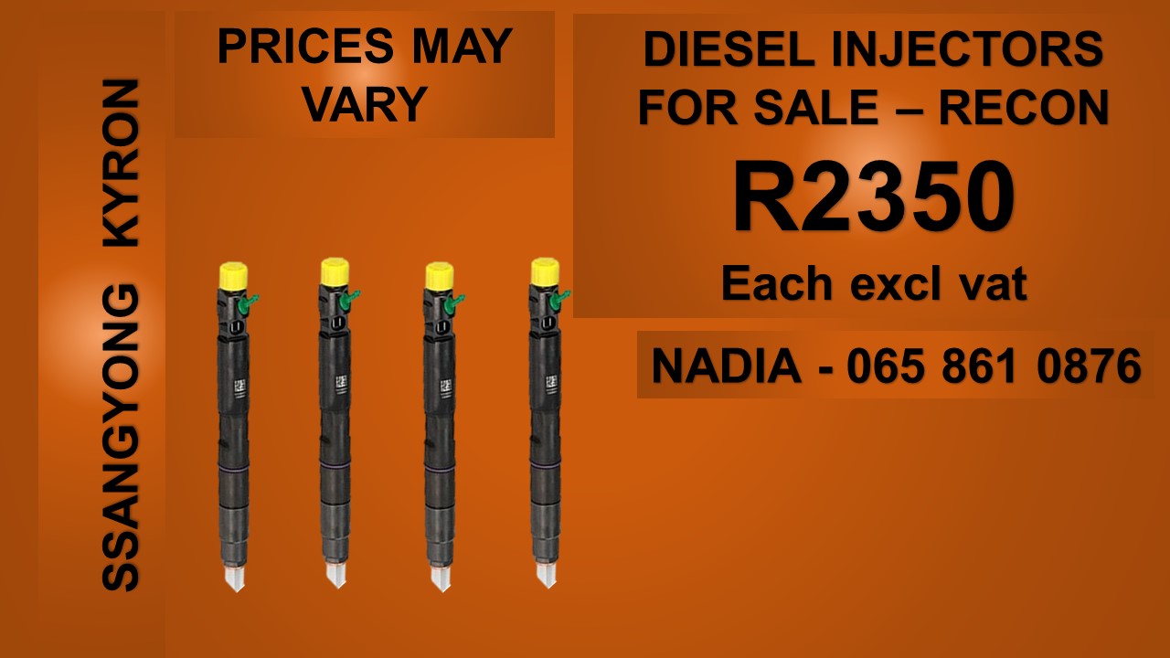SSANGYONG KYRON DIESEL INJECTORS FOR SALE OR TO RECON - Private Seller SSANGYONG KYRON DIESEL INJECTORS FOR SALE OR TO RECON - Private Seller