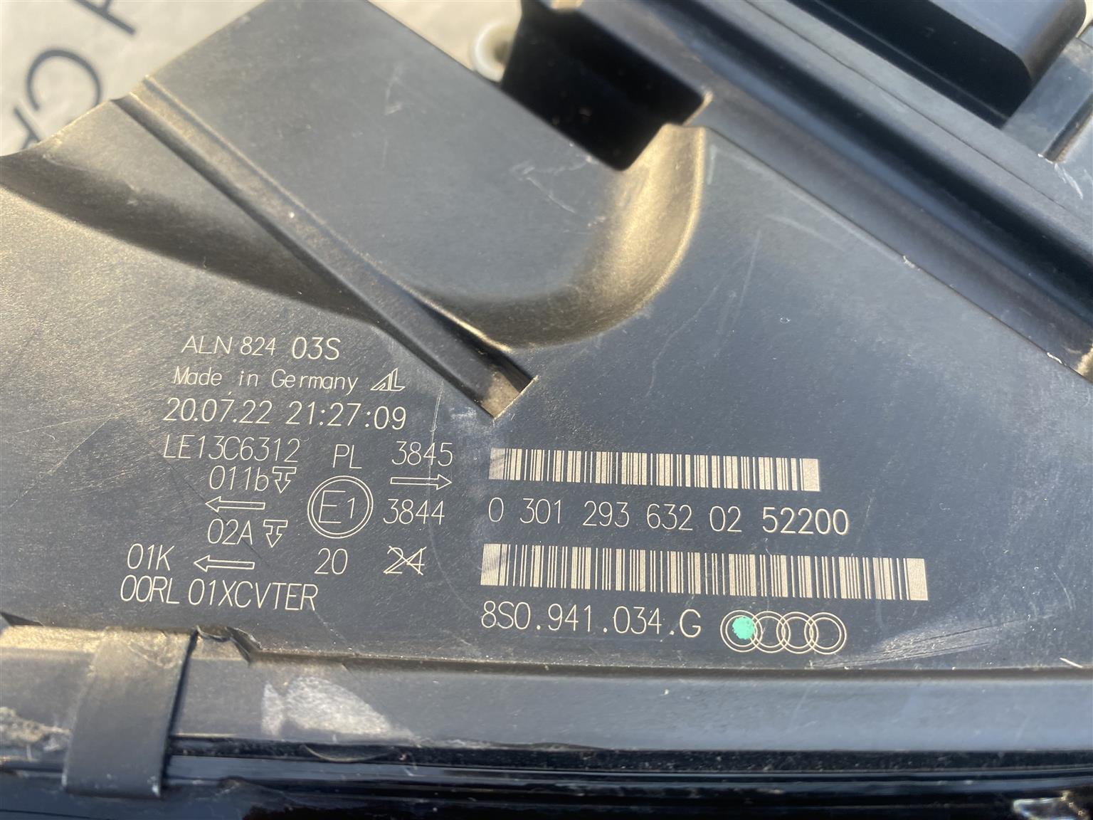 2020 AUDI TT LED MATRIX HEADLIGHT RIGHT SIDE FOR SALE. IN EXCELLENT CONDITION - Private Seller 2020 AUDI TT LED MATRIX HEADLIGHT RIGHT SIDE FOR SALE. IN EXCELLENT CONDITION - Private Seller