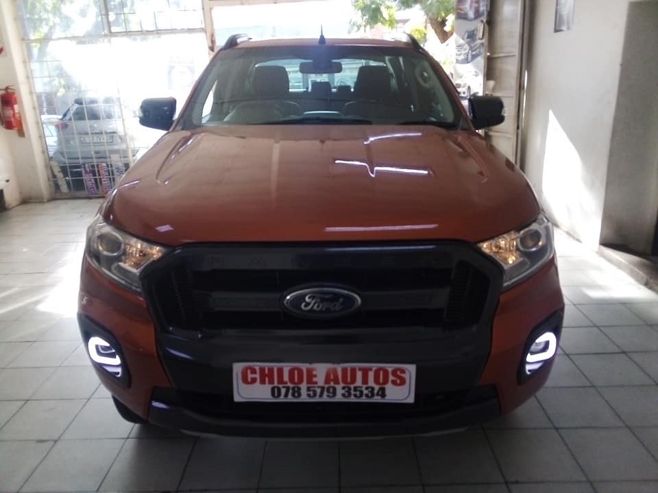 2015 Ford Ranger 3.2WILDTRACK Auto Double Cab orange Reverse Camera Leather seat 75000km