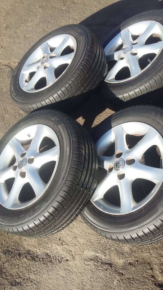 Toyota RunX mags with tyres - Private Seller