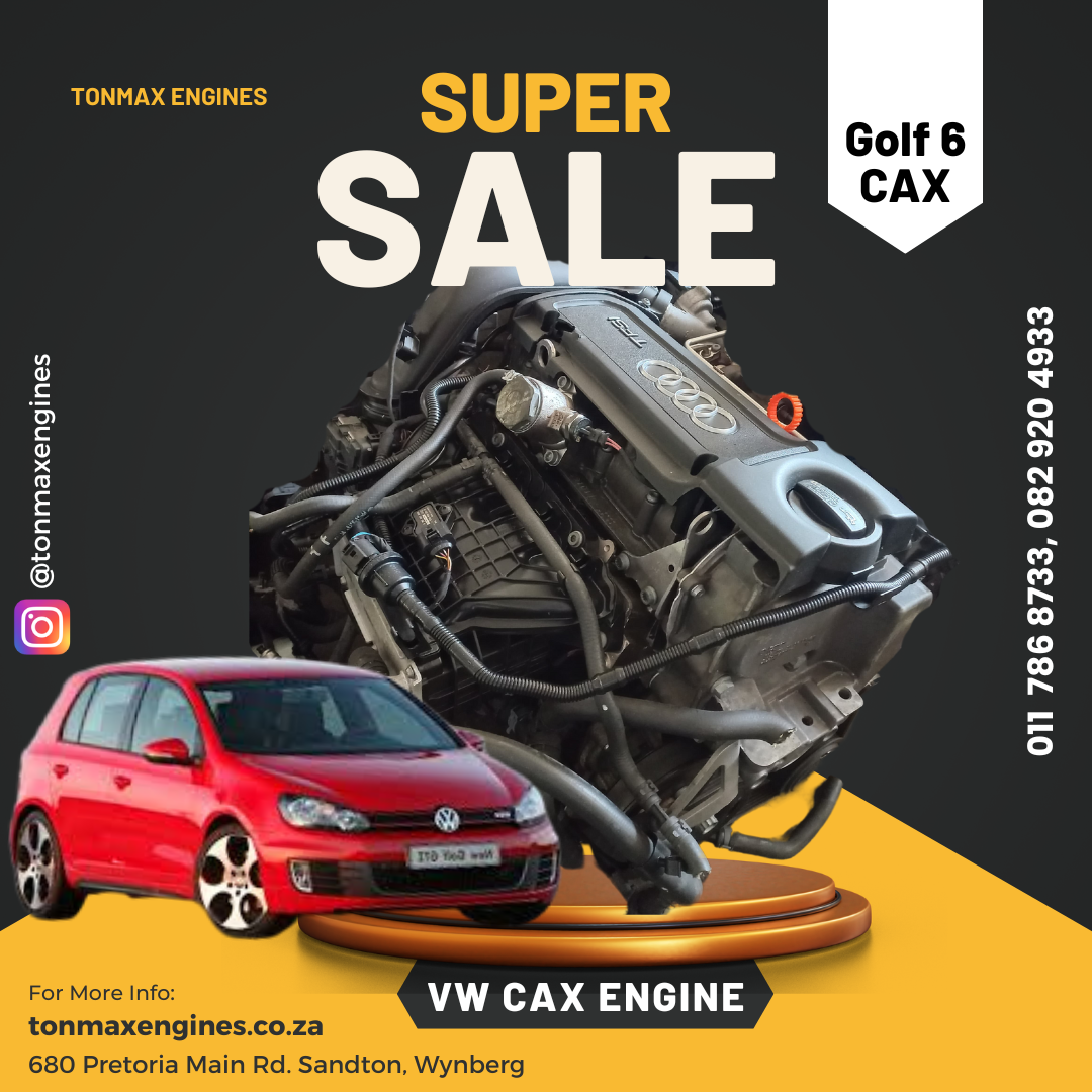 VW Golf 6 CAX Engines for Sale