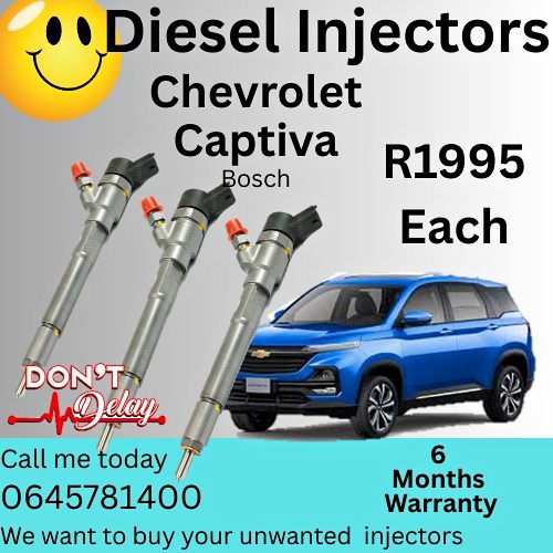 Chevrolet Captiva Bosch diesel injectors
