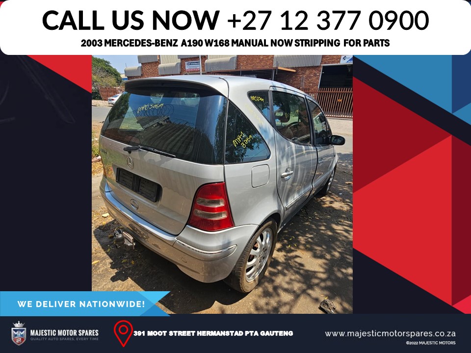 2003 Mercedes Benz A190 W168 manual stripping used parts - Private Seller 2003 Mercedes Benz A190 W168 manual stripping used parts - Private Seller