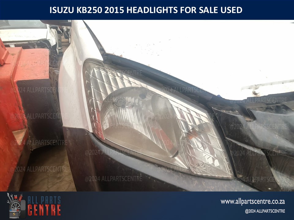 2015 Isuzu KB250 headlights for sale used 2015 Isuzu KB250 headlights for sale used
