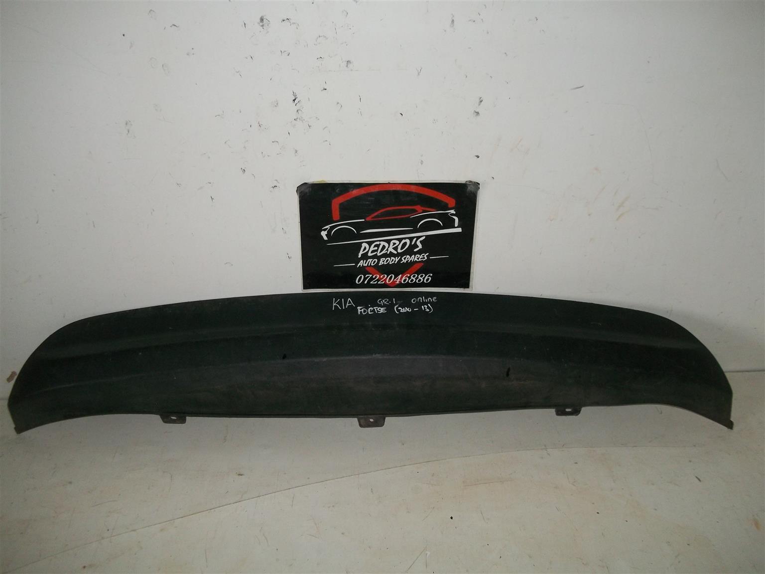 Kia Forte '10-'13 rear bumper spoiler - Private Seller Kia Forte '10-'13 rear bumper spoiler - Private Seller