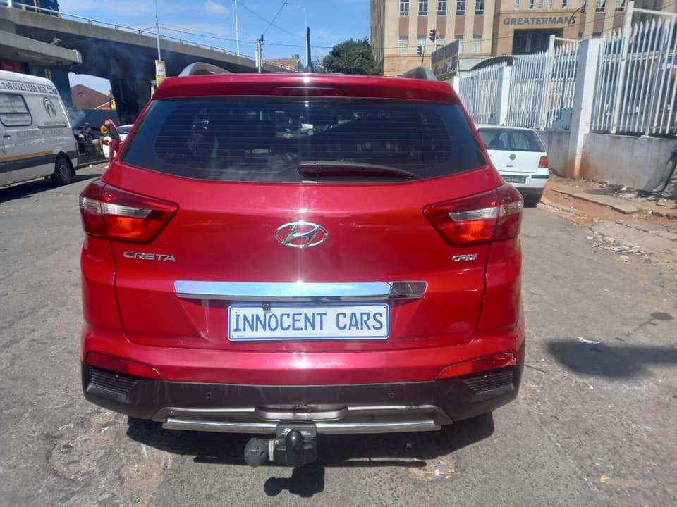 2017 HYUNDAI CRETA 2.0 PETROL, AUTOMATIC TRANSMISSION, RED COLOUR
