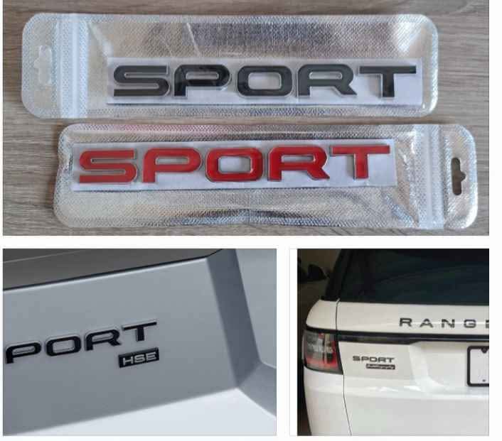 Range Rover Sport back badges emblems - Private Seller
