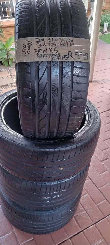 Bridgestone Runflats for BMW X5...wide and Narrow - Private Seller Bridgestone Runflats for BMW X5...wide and Narrow - Private Seller