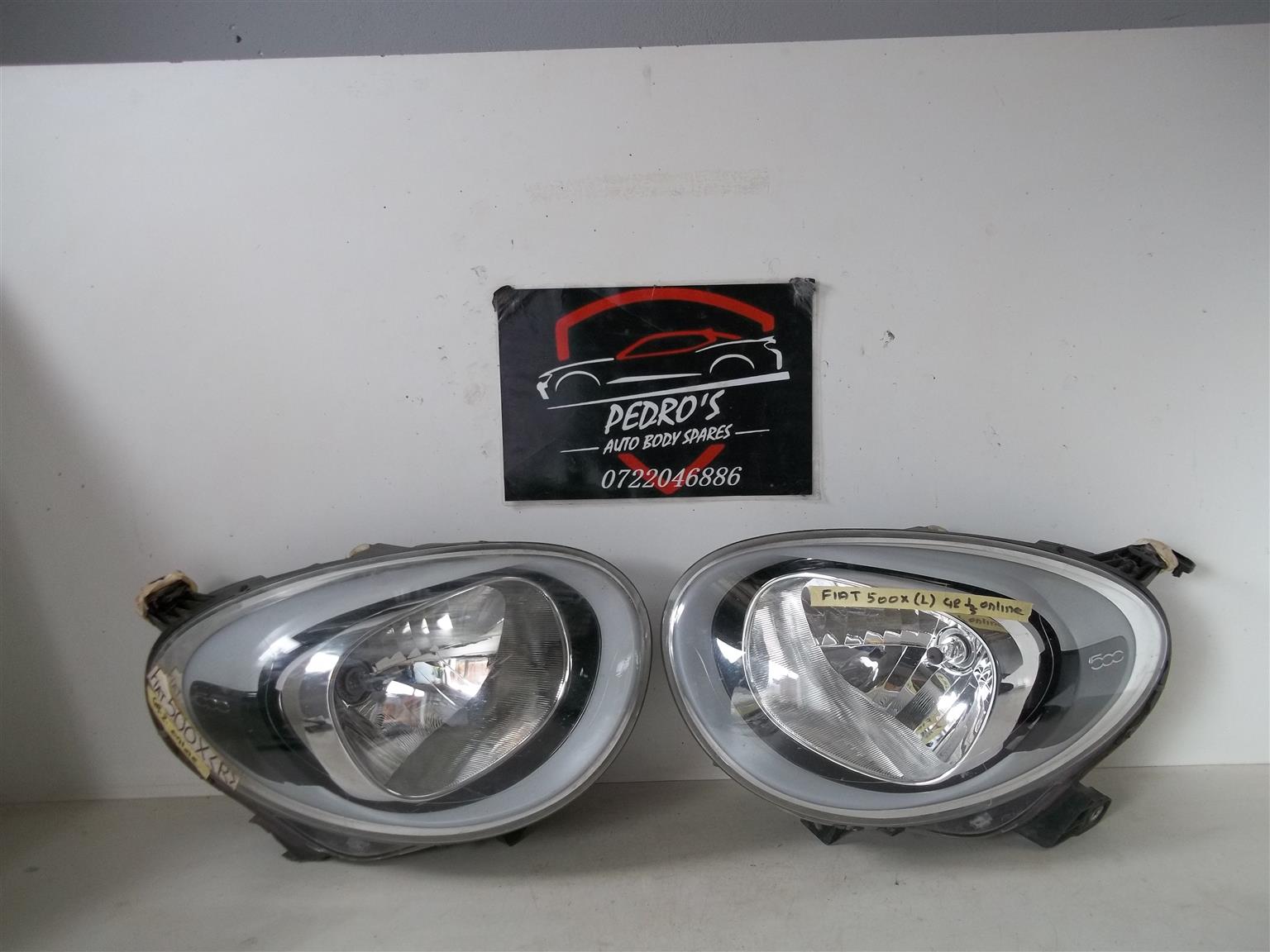 Fiat 500 L&R headlights (Pair) - Private Seller Fiat 500 L&R headlights (Pair) - Private Seller