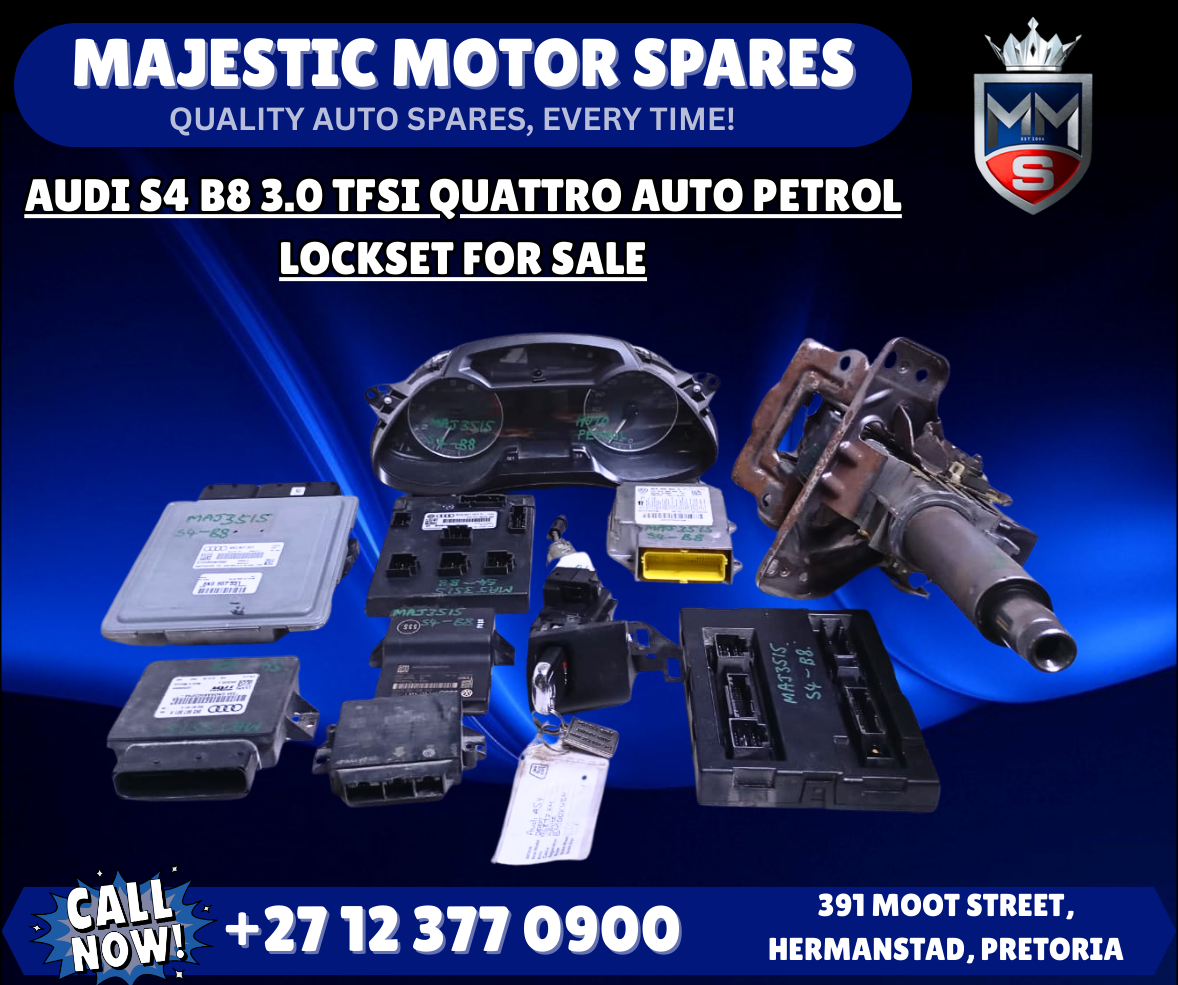 Audi S4 B8 3.0 TFSI Quattro auto petrol lockset for sale – used - Private Seller