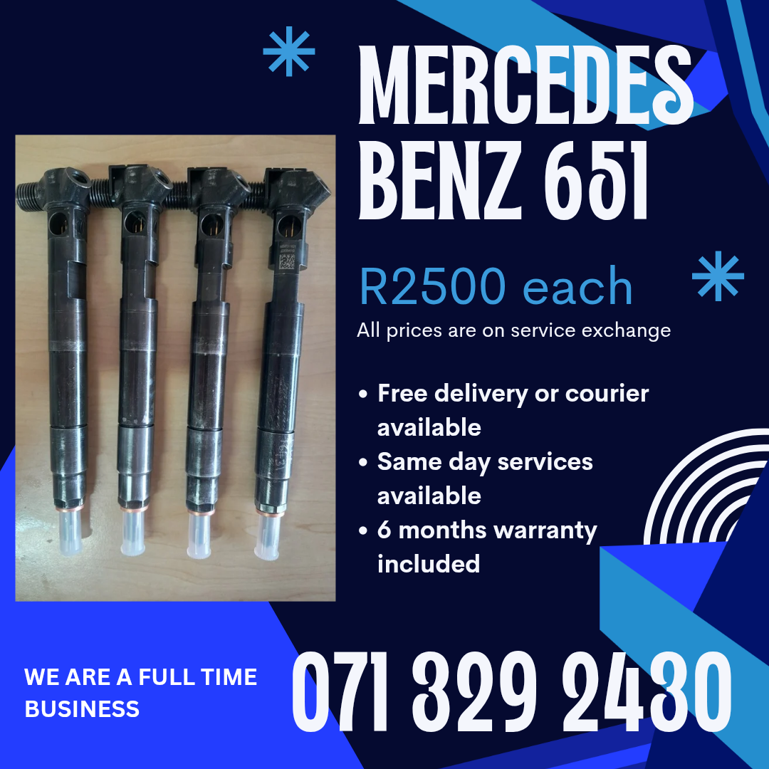 MERCEDES BENZ VITO 651 DIESEL INJECTORS FOR SALE WITH WARRANTY - Private Seller MERCEDES BENZ VITO 651 DIESEL INJECTORS FOR SALE WITH WARRANTY - Private Seller