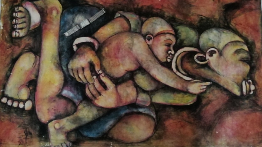 Oil pastel