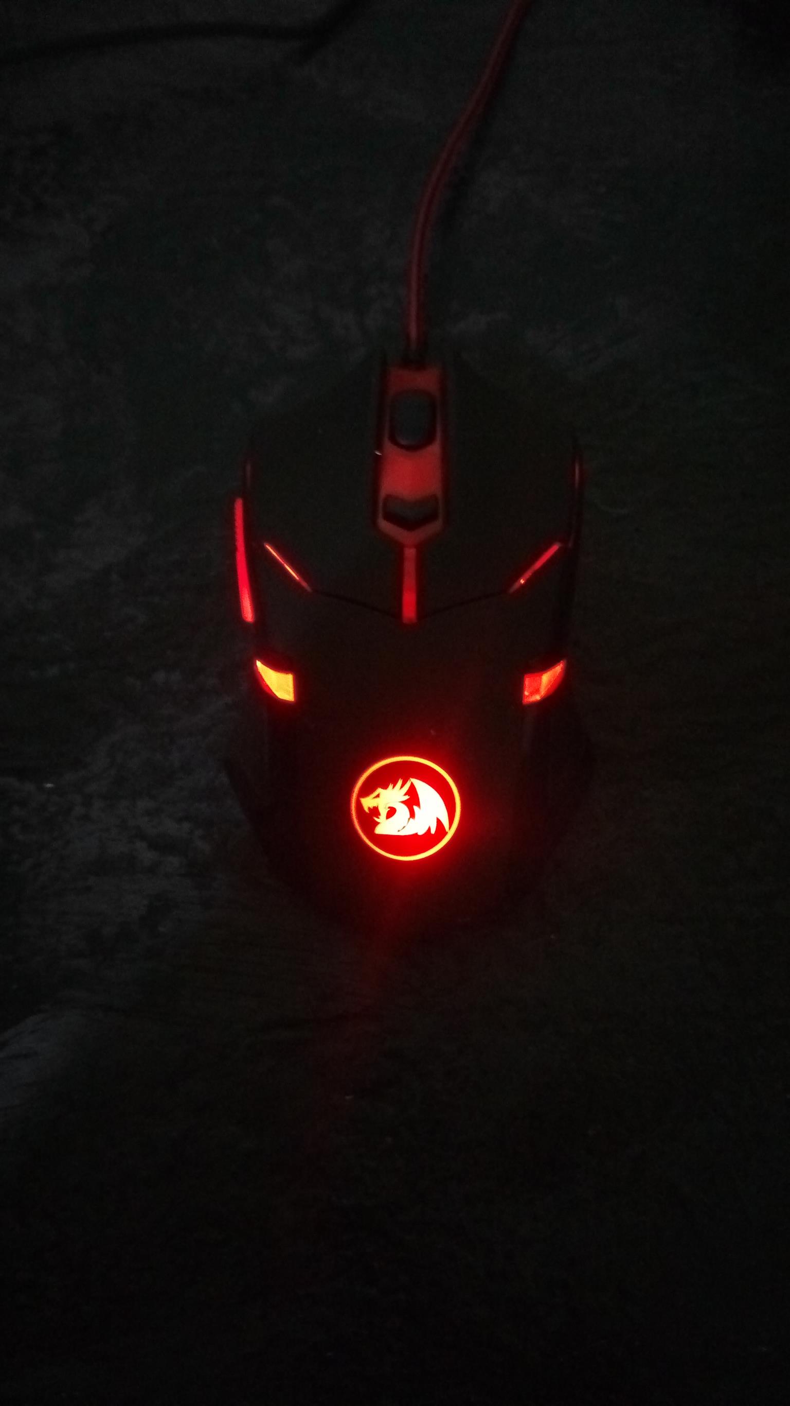 Red dragon RGB gaming keyboard and mouse