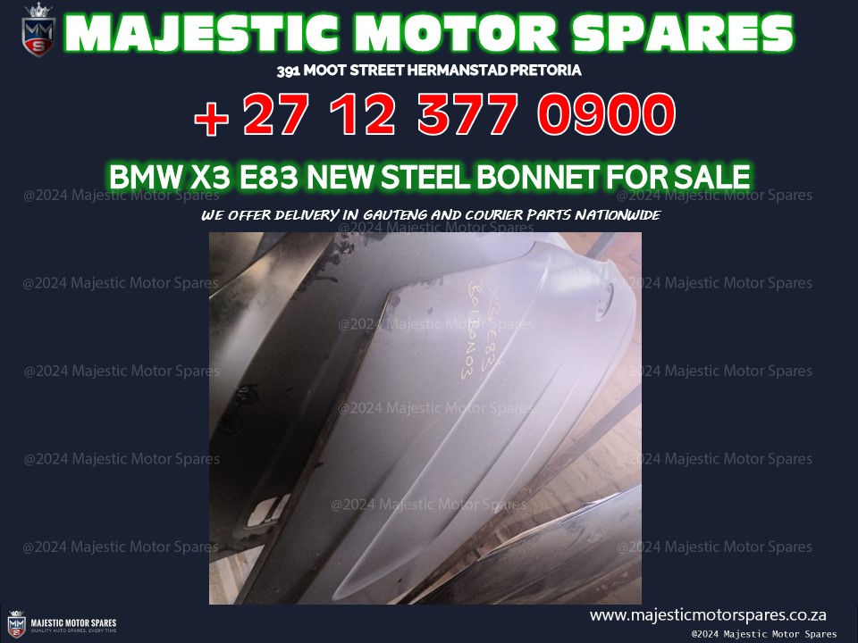 Bmw X3 E83 bonnet hood for sale NEW - Private Seller Bmw X3 E83 bonnet hood for sale NEW - Private Seller