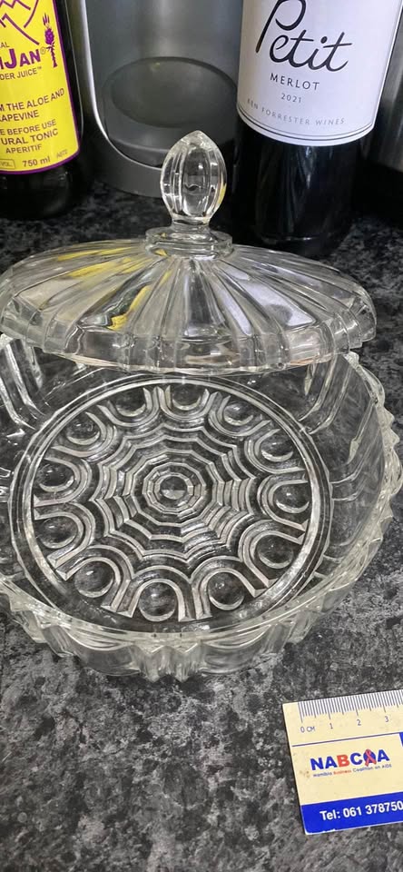 Assorted glassware each