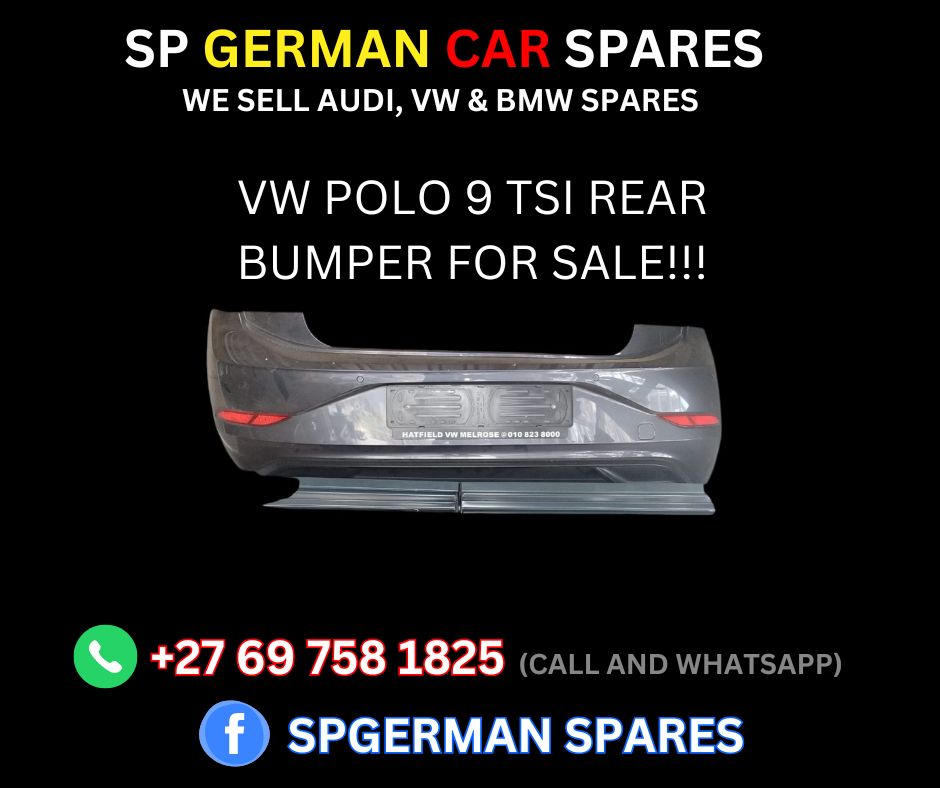 VW POLO 9 TSI REAR BUMPER FOR SALE!!! - Private Seller