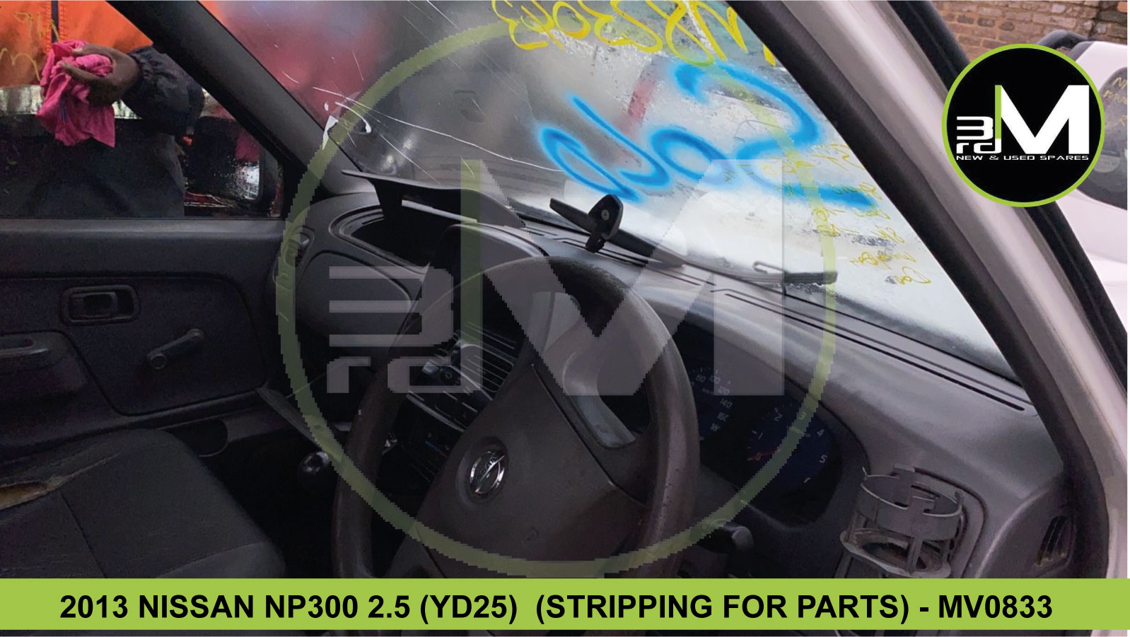 2013 NISSAN NP300 (YD25) (STRIPPING FOR PARTS) - MV0833 - Private Seller
