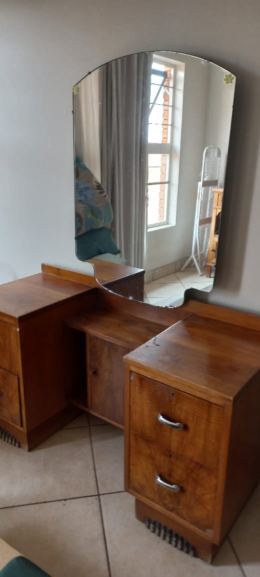 Hand made teak dressing table