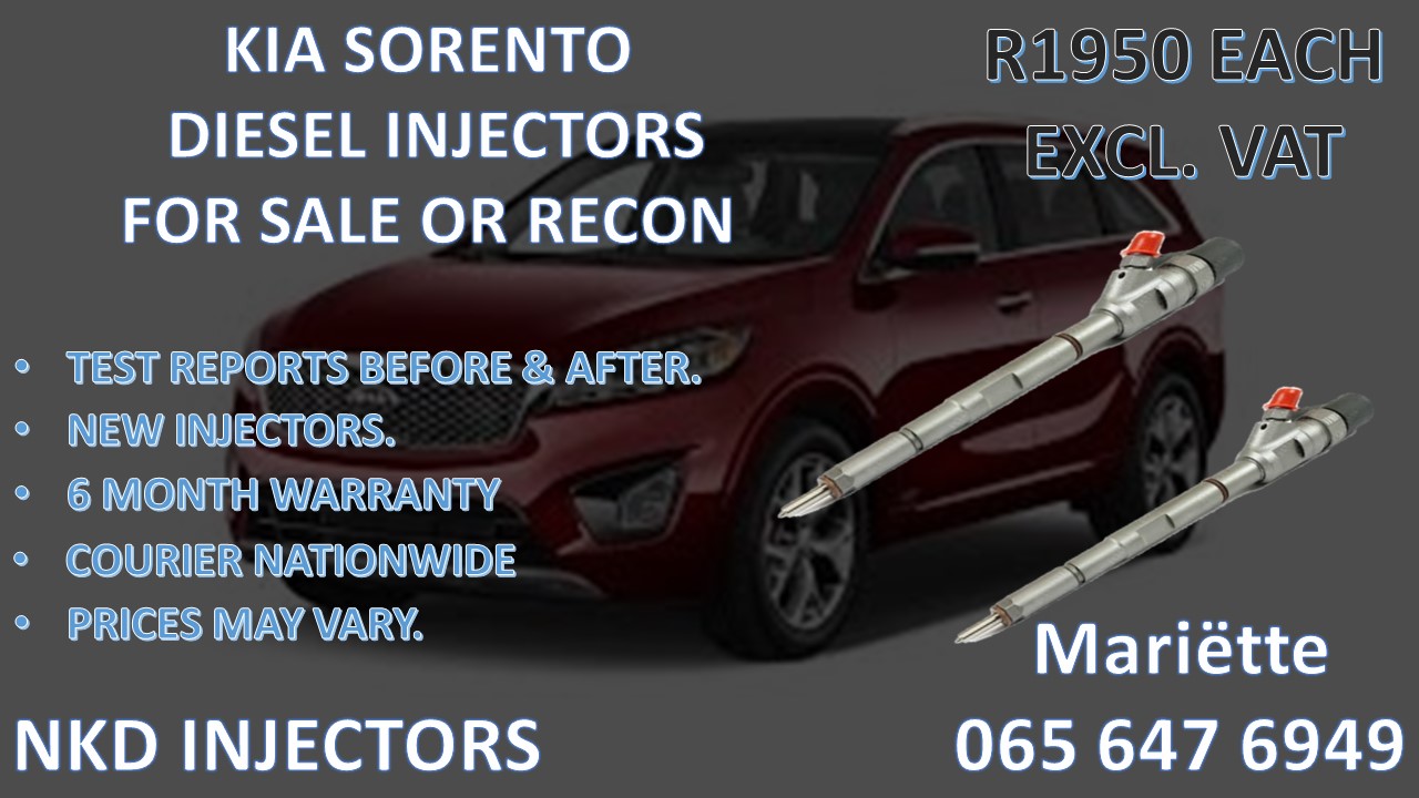 Sorento Kia injectors - Private Seller Sorento Kia injectors - Private Seller
