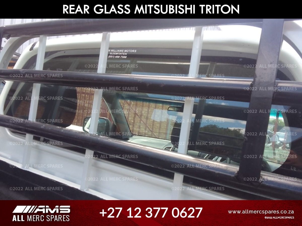 USED MITSUBISHI TRITON REAR GLASS - Private Seller USED MITSUBISHI TRITON REAR GLASS - Private Seller