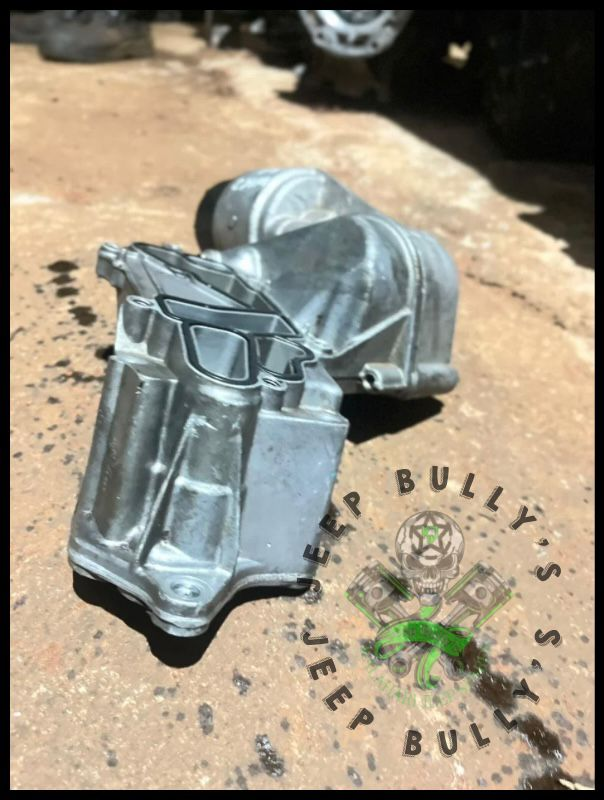 Engine Oil Cooler Filter Housing Assembly for Jeep Grand Cherokee - Private Seller Engine Oil Cooler Filter Housing Assembly for Jeep Grand Cherokee - Private Seller