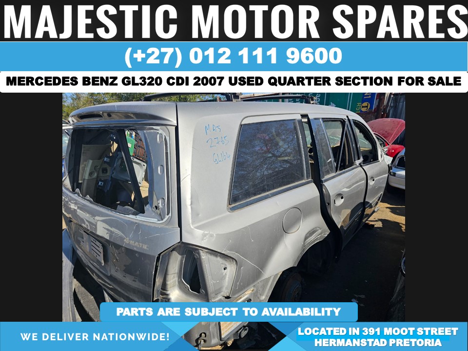 2007 Mercedes Benz GL320 cdi Quarter section Grey Junk Mail