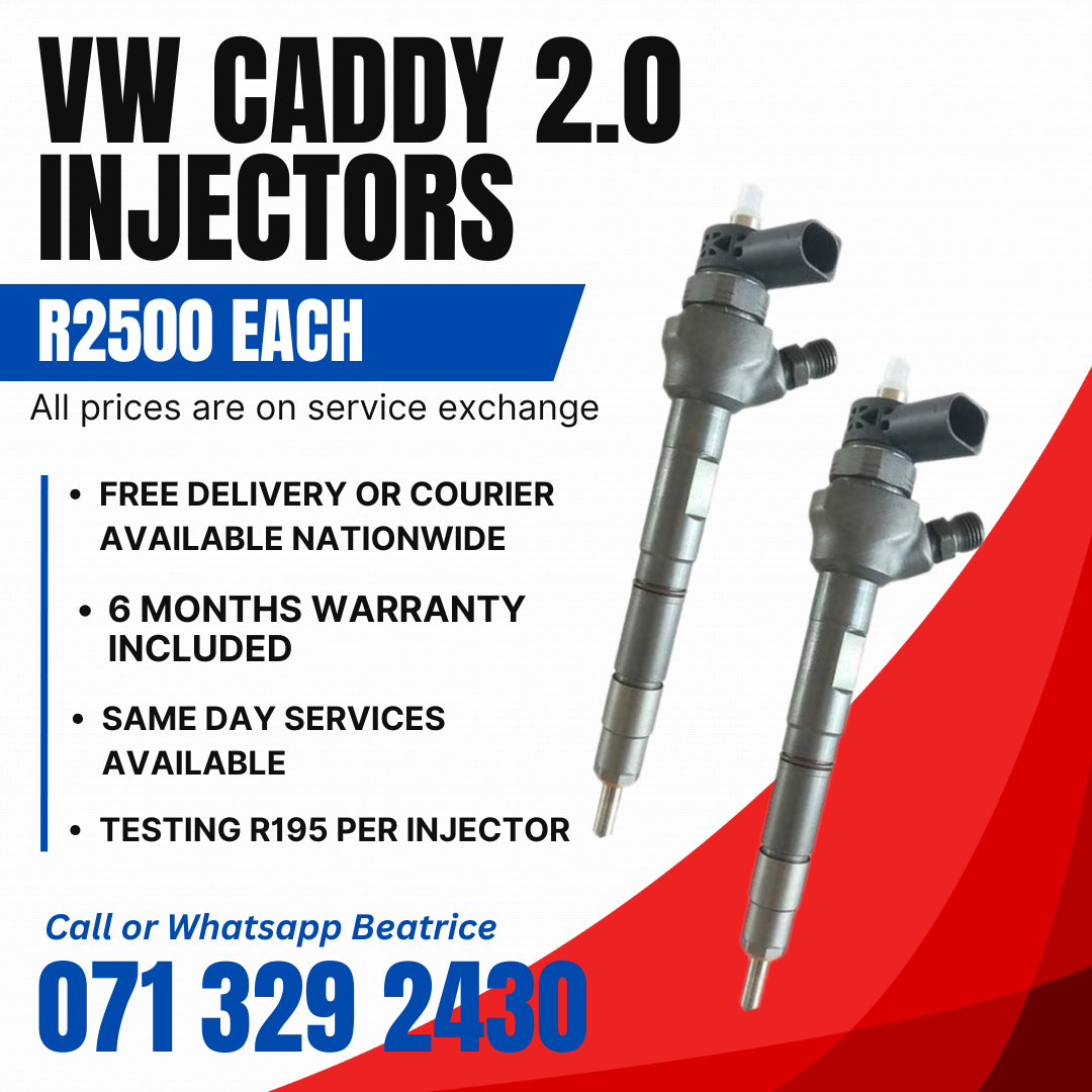 VW CADDY 2.0 INJECTORS FOR SALE WITH WARRANTY - Private Seller VW CADDY 2.0 INJECTORS FOR SALE WITH WARRANTY - Private Seller