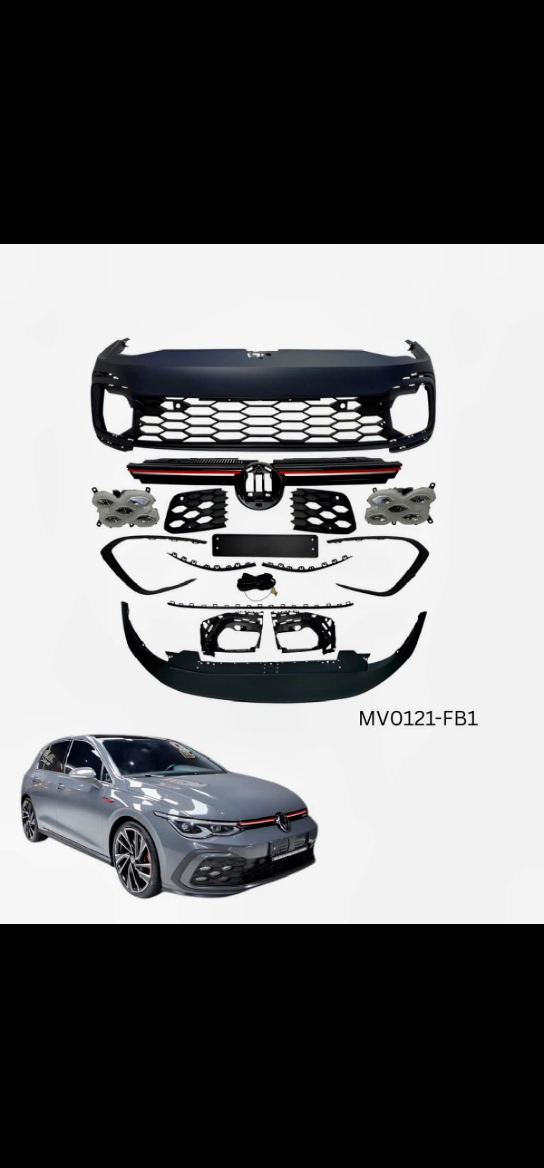 Vw Golf 8 Gti Complete F/Bumper - Private Seller Vw Golf 8 Gti Complete F/Bumper - Private Seller