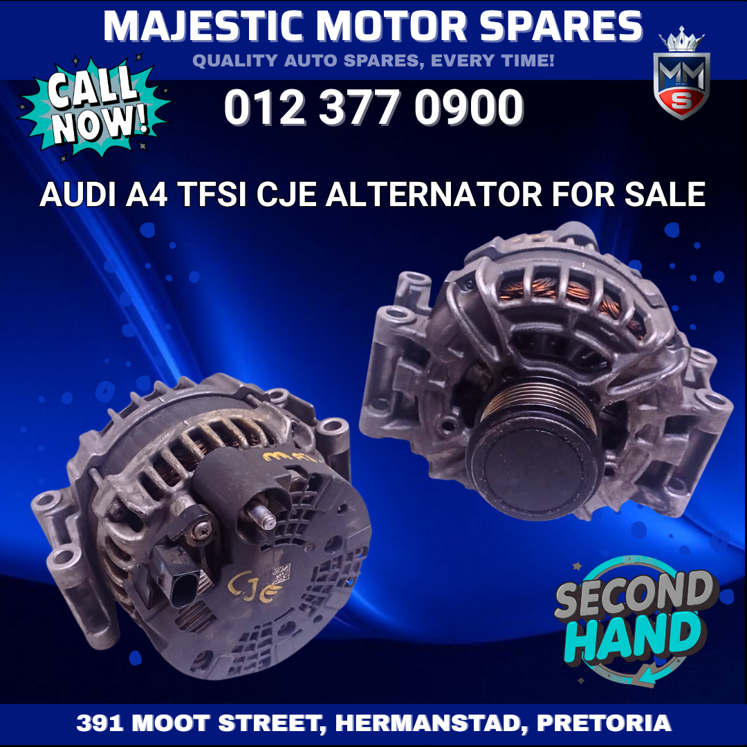 Audi A4 TFSI CJE alternator for Sale – used - Private Seller Audi A4 TFSI CJE alternator for Sale – used - Private Seller
